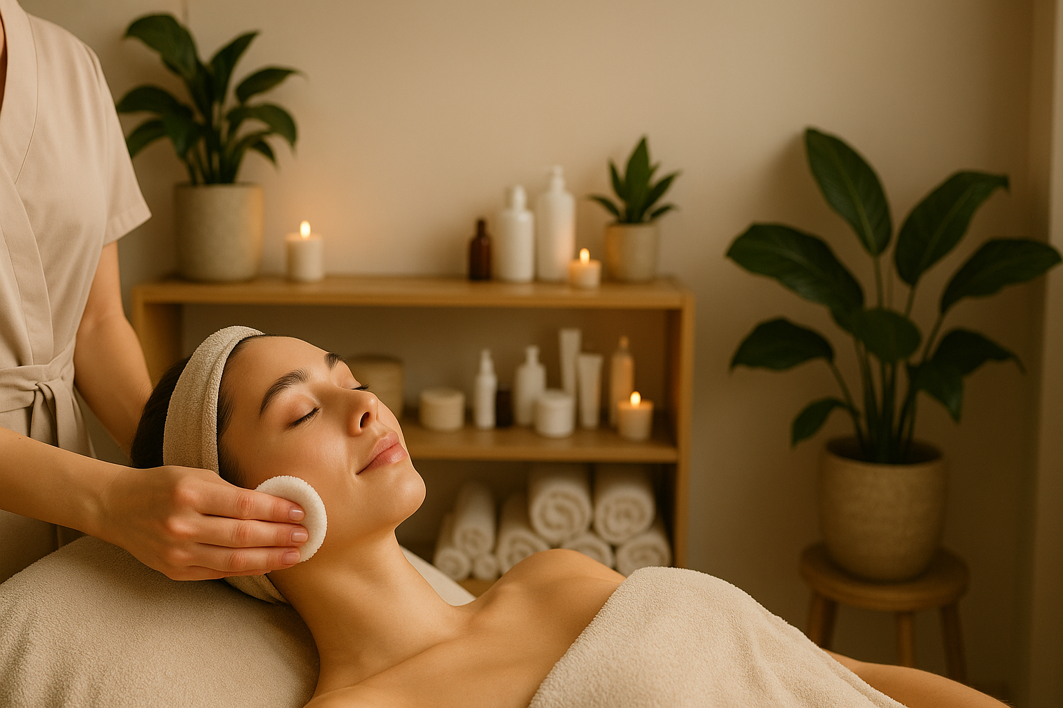 Spa treatment background